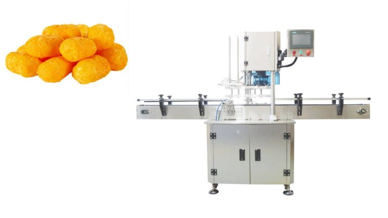 Cheese flavored Balls can sealing machine