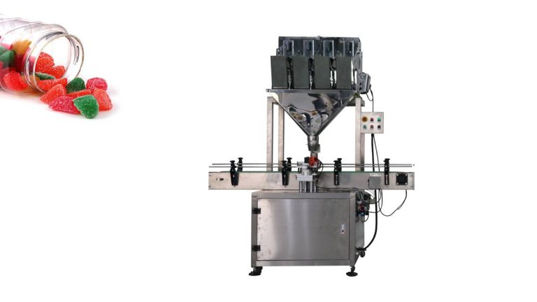 Plastic can sugar filling machine