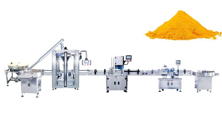 Fully Automatic Turmeric Powder Can Packaging Production Line