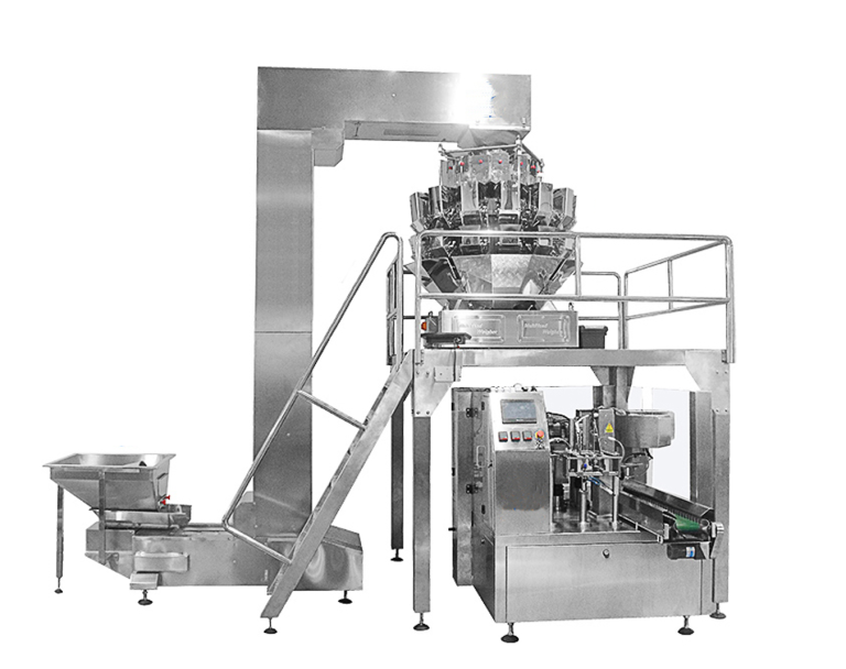 “The Innovation of 8 Station Premade Bag Pouch Automatic Multi-Weighing Filling Packing Machine”